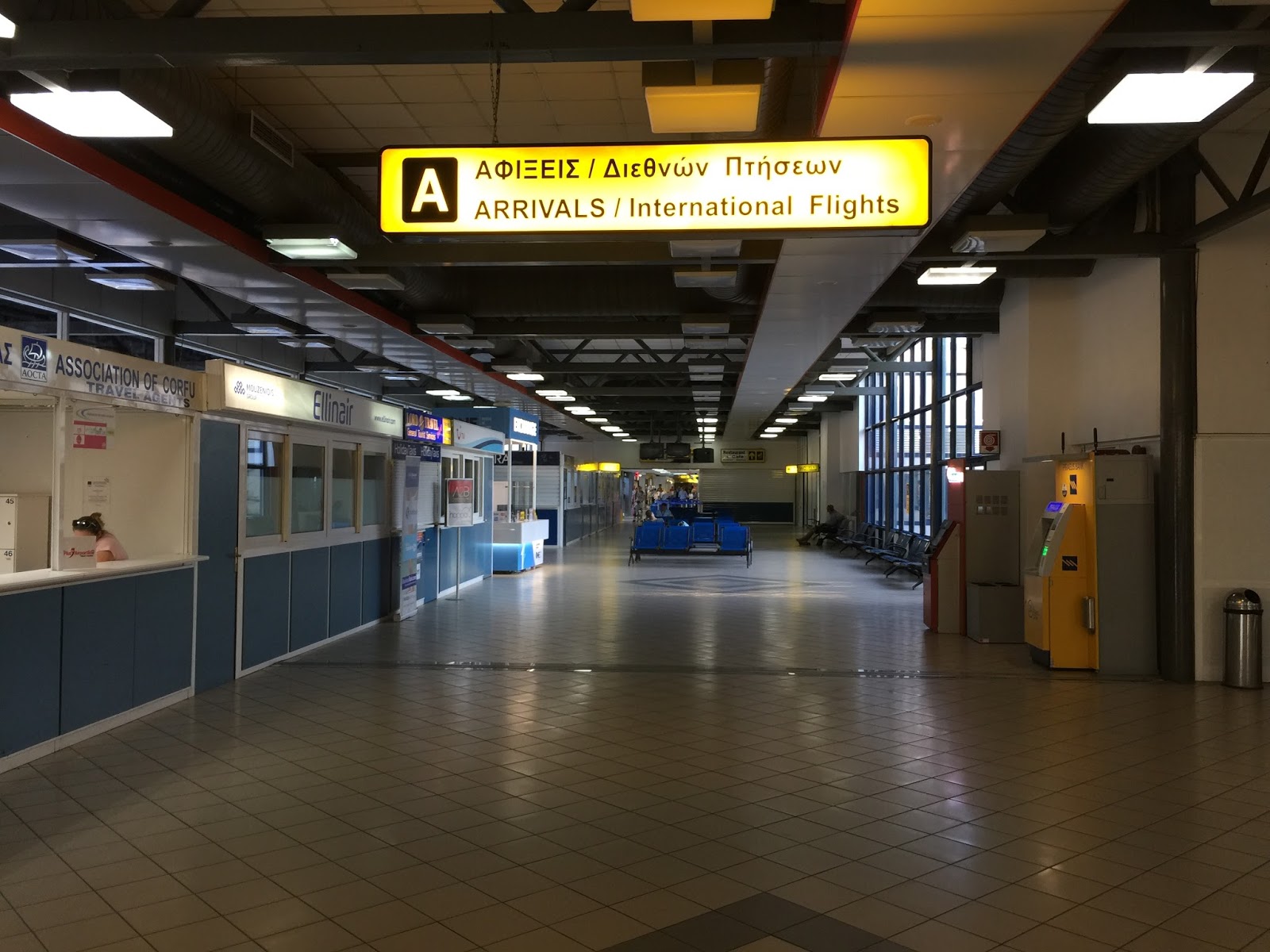 Corfu Airport Terminal