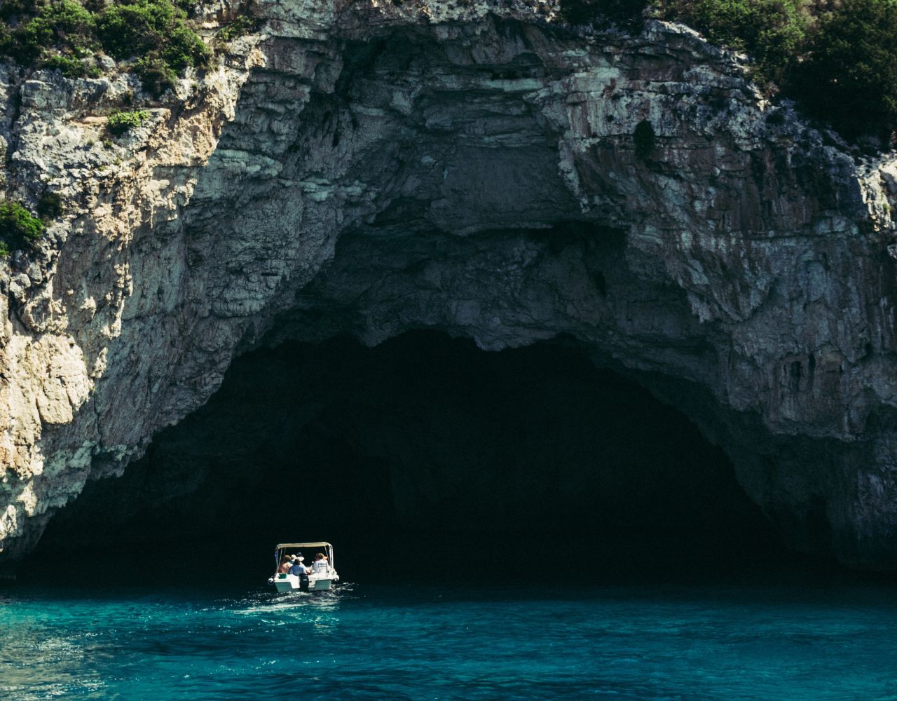 Blue Caves Corfu
