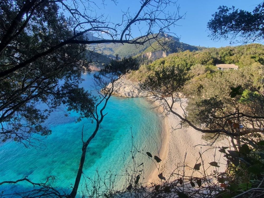 Rovinia Beach | Blue Tours Corfu