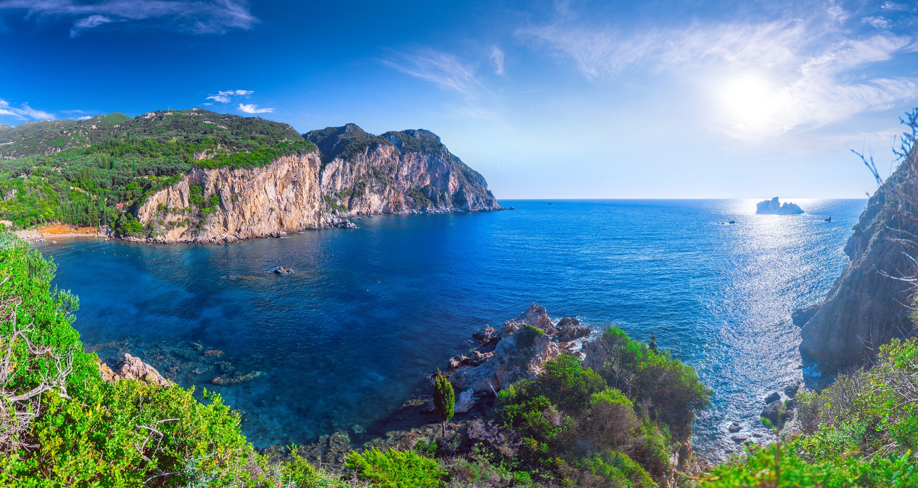 Paleokastritsa Beach